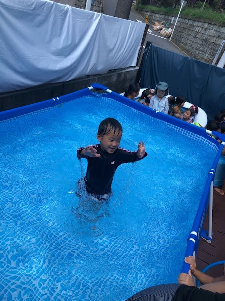 今週のまんまる　　　　　　おばけ👻の天ぷら＆お誕生日会